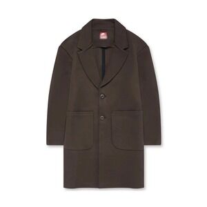 Men's $300 Nike Tech Fleece Reimagined Trench Brown Coat FN0601-237‎ Size M NWT